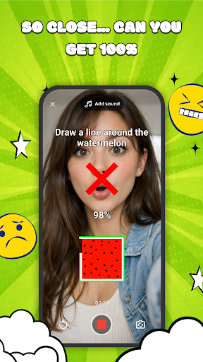 Draw Line Around Watermelon ekran görüntüsü