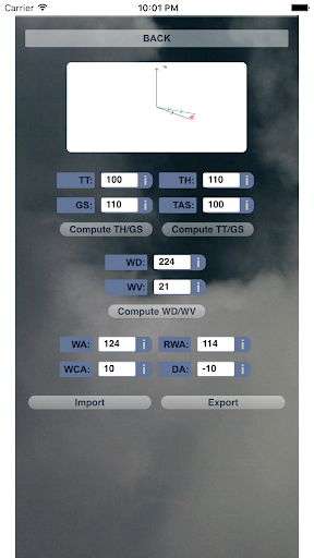 Aviation NavCalc ekran görüntüsü