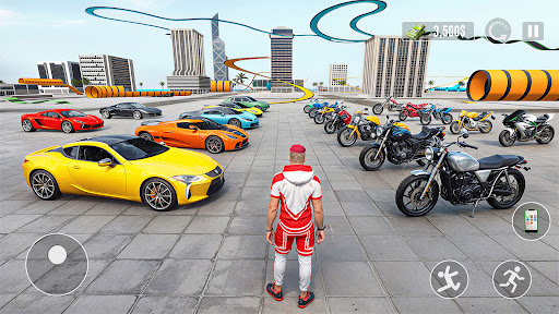 Extreme Car Racing Stunt Games ekran görüntüsü
