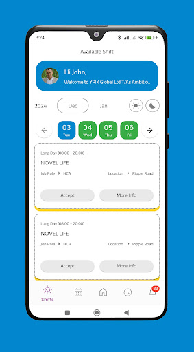 Ambitious Healthcare App ekran görüntüsü