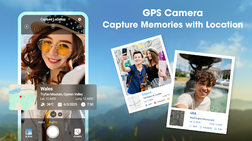 GPS Camera Timestamp & Geotag ekran görüntüsü