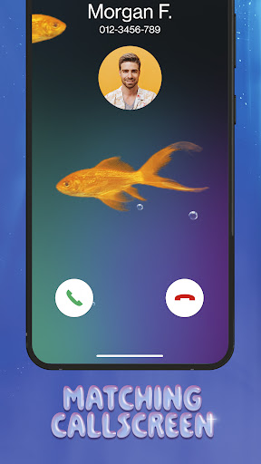 3D Fish Tank Live Wallpaper ekran görüntüsü