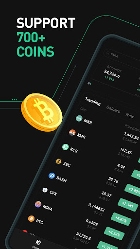 KuCoin Info - Crypto Tracker ekran görüntüsü