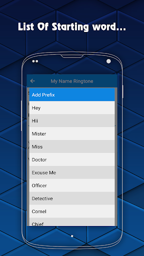 Name Ringtone Maker ekran görüntüsü