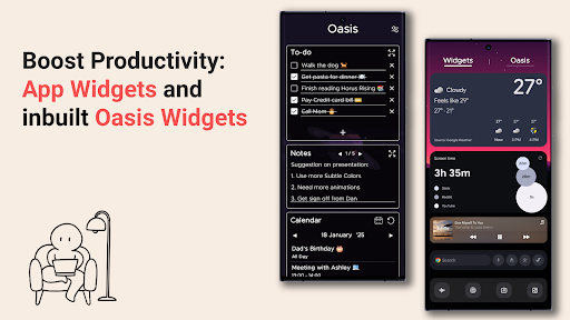 Oasis - Minimal App Launcher ekran görüntüsü