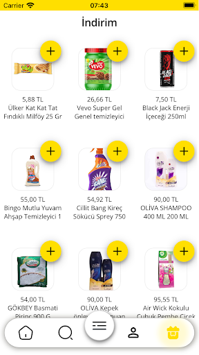 AcilSepet ekran görüntüsü
