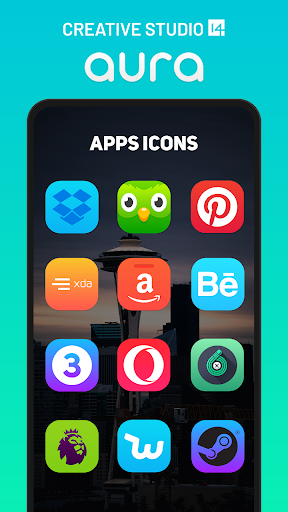 Aura Icon Pack ekran görüntüsü