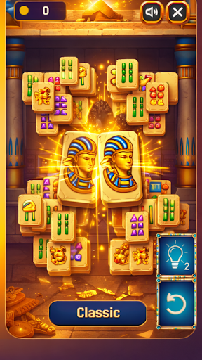 Egypt Mahjong Solitaire ekran görüntüsü