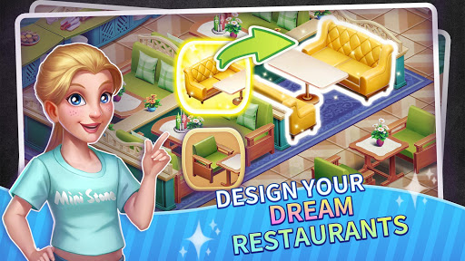 My Restaurant Empire-Deco Game ekran görüntüsü