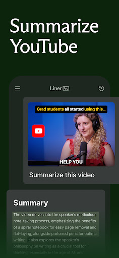 Liner: AI search assistant ekran görüntüsü