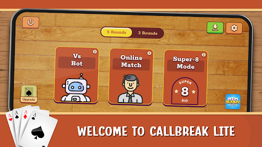 Callbreak Lite: Offline Tash ekran görüntüsü
