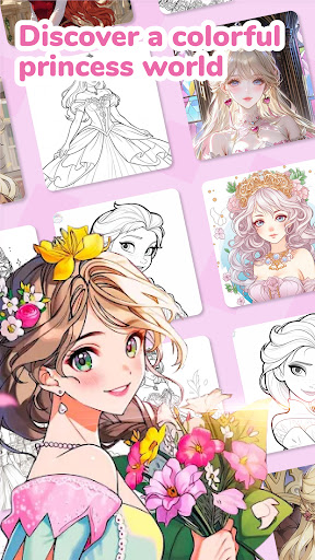 Cute Drawing: Anime Coloring ekran görüntüsü