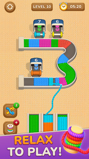 Color Knit Jam: 3D Puzzle ekran görüntüsü