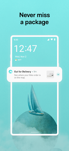Route: Package Tracker ekran görüntüsü