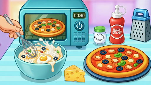 Pizza Maker -Kids Cooking Chef ekran görüntüsü