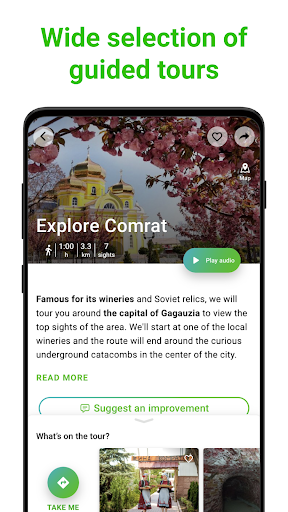 Gagauzia Tour Guide:SmartGuide ekran görüntüsü