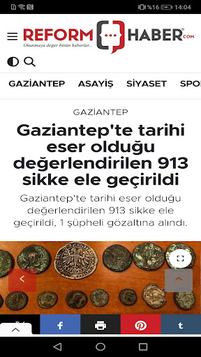 Reform Haber ekran görüntüsü