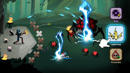 Warventure: Stickman Hero TD ekran görüntüsü