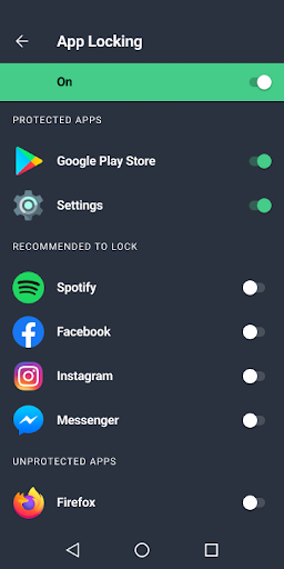 AVG Protection ekran görüntüsü