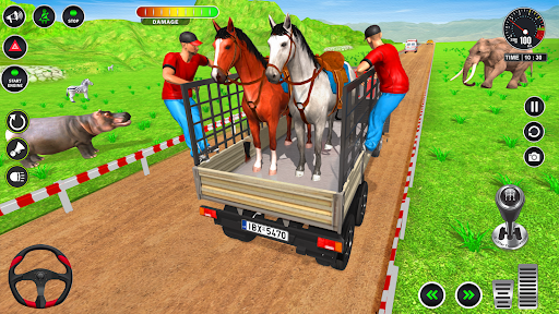 Animal Transport Truck Game 3D ekran görüntüsü