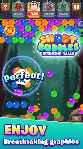 Shoot Bubbles: Bouncing Balls ekran görüntüsü