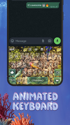 3D Fish Tank Live Wallpaper ekran görüntüsü