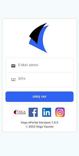 Vega ePortal ekran görüntüsü
