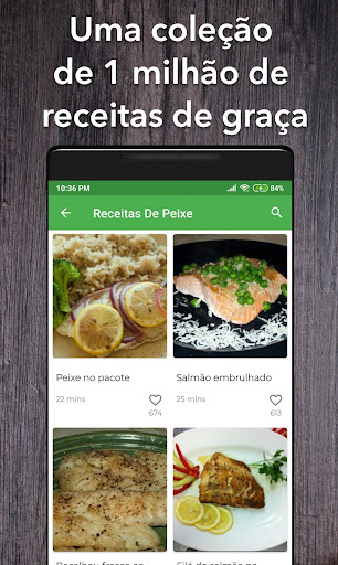 Todas as receitas em Português ekran görüntüsü