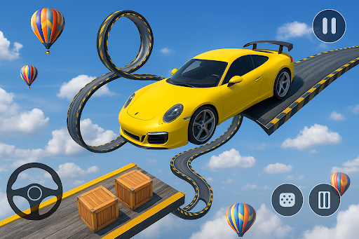 Mega Ramp Car Stunts: Extreme ekran görüntüsü