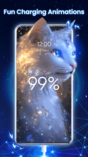 Battery Charging Animation AZ ekran görüntüsü