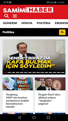 Samimi Haber ekran görüntüsü