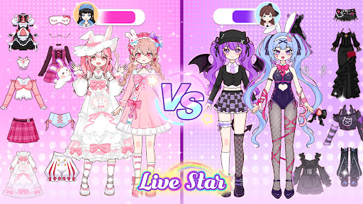 Live Star: YOYO Makyaj Oyunu ekran görüntüsü