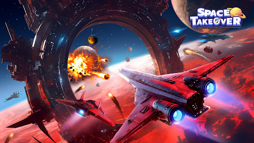 Space Takeover: Space Games ekran görüntüsü