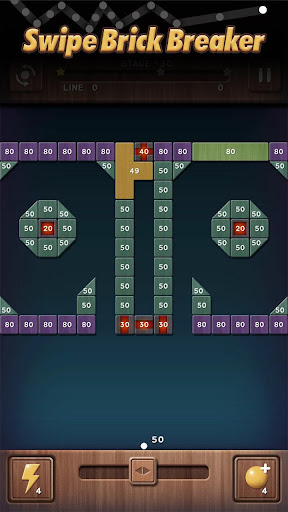 Swipe Brick Breaker: The Blast ekran görüntüsü