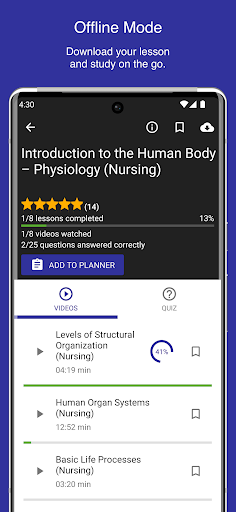 ADDU Nursing Lecturio ekran görüntüsü