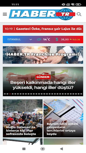 Haber TR ekran görüntüsü