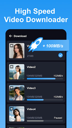 Pure Video Downloader - Player ekran görüntüsü