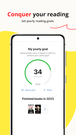 Basmo.Reading Tracker,Book Log ekran görüntüsü