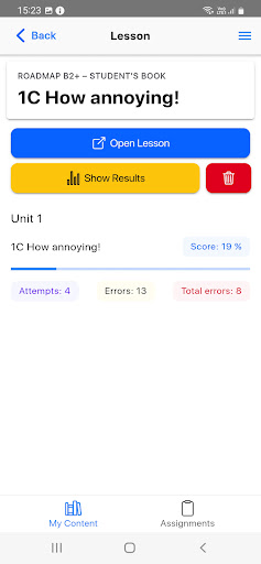 Pearson English Connect ekran görüntüsü
