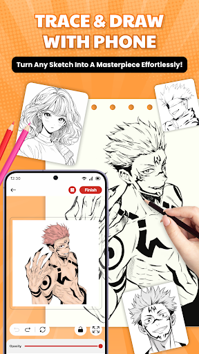 AR Art Draw - Trace Sketch App ekran görüntüsü