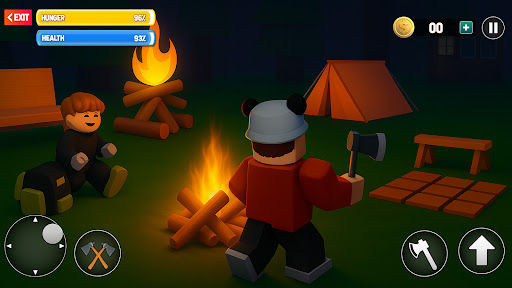 Survive Nights in Blox Forest ekran görüntüsü