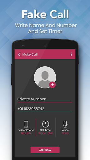 Fake Call ekran görüntüsü