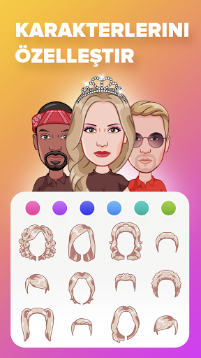 Mirror: avatar, çıkartma emoji ekran görüntüsü