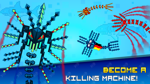 Pixel Sword Fish io ekran görüntüsü