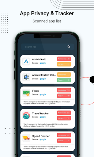 App Permission & Tracker ekran görüntüsü