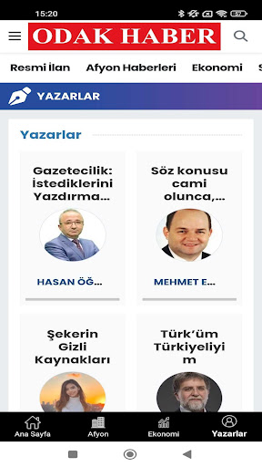 Odak Gazetesi ekran görüntüsü
