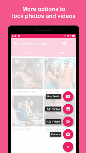 Video locker - Photo locker ekran görüntüsü