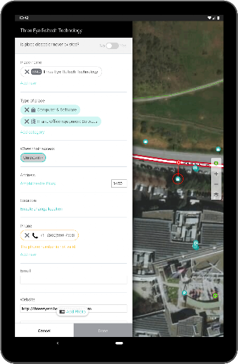 HERE Map Creator ekran görüntüsü