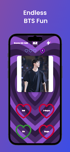 BTS Quiz ekran görüntüsü