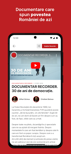 Recorder.ro ekran görüntüsü